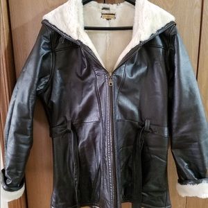 Wilson’s leather coat